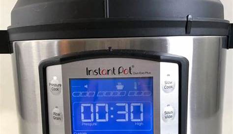 manually release instant pot