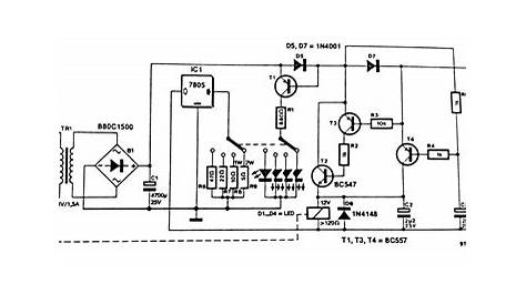 Automatic Battery Charger Circuit Diagram | Circuit Diagramz