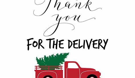 sign for delivery driver snacks printable
