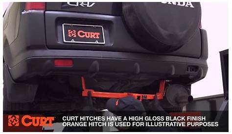 Trailer Hitch Install CURT 11768 on a Honda CR V 1 - YouTube