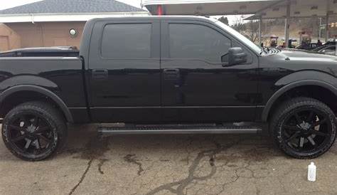 blacked out ford f150 emblems