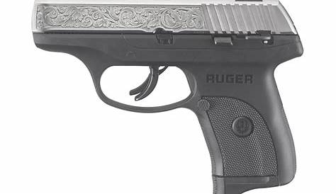 Ruger LC9s 9mm Engraved Nickel Carry Conceal Pistol with Thumb Safety