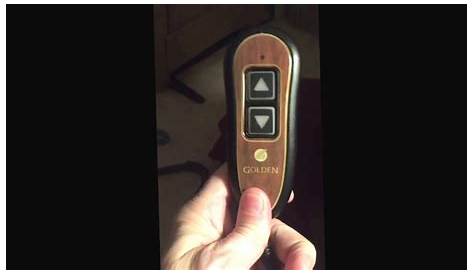 Golden Technologies Lift Chair Remote Repair - YouTube