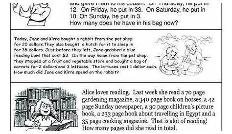 reading problems for 1st graders