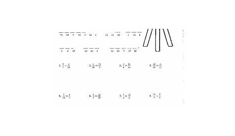 solving proportions worksheets answer key