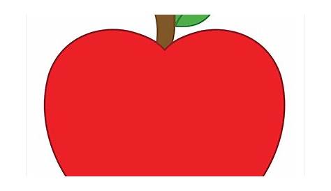 Apples | Free Printable Templates & Coloring Pages | FirstPalette.com