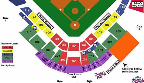 Seating Chart | Rome Braves State Mutual Stadium