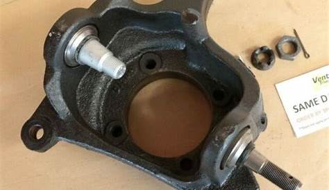 Ford F250 F350 RH Steering Knuckle With New Spicer Ball Joints