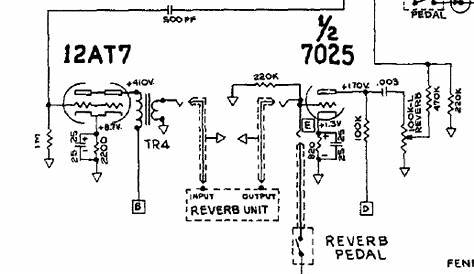 guitar reverb circuit diagram