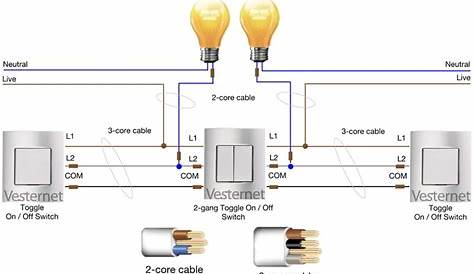 house lights circuit diagram