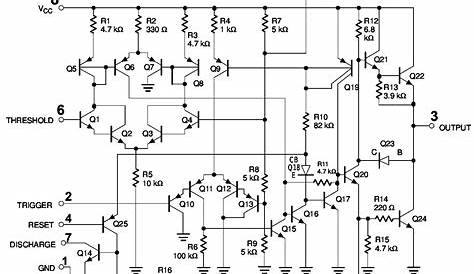 555 Timer IC Pin Diagram Features And Applications | 555 Timer working Modes