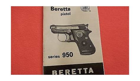 beretta 950 bs manual
