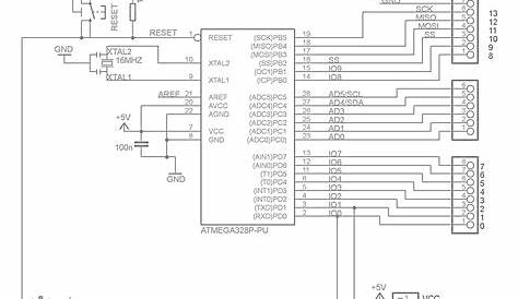 arduino board circuit diagram