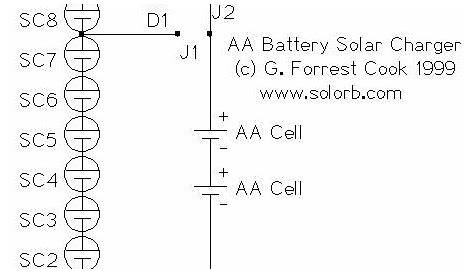 AA Battery Solar Charger - Battery_Charger - Power_Supply_Circuit - Circuit Diagram - SeekIC.com