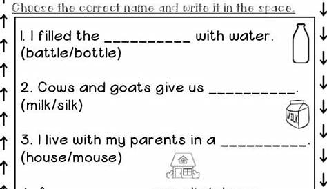 noun worksheets with answers
