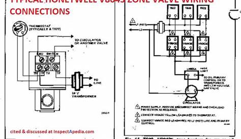 how to wire a honeywell zone valve schematic