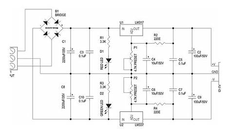 single to dual power supply circuit