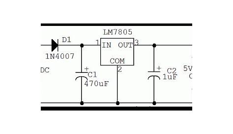 240vac to 5vdc circuit diagram