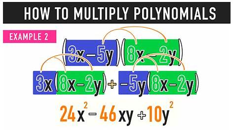 multiplying polynomials by monomials problems
