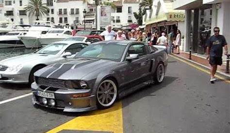 Ford Mustang "Eleanor Body Kit" en Puerto Banús - YouTube