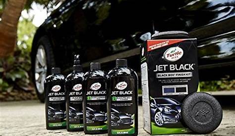 Black Car Wax Kit