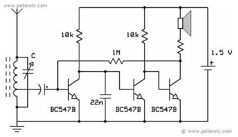 8 transistor radio schematic