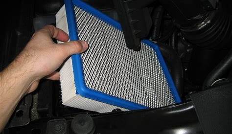 chevy tahoe air filter change
