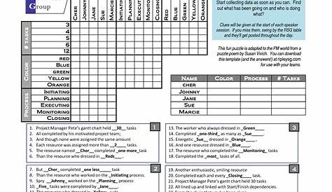 logic puzzles free printable worksheets