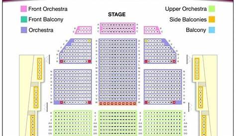 fox theater st louis | Seating charts, Theater seating, Pantages theater