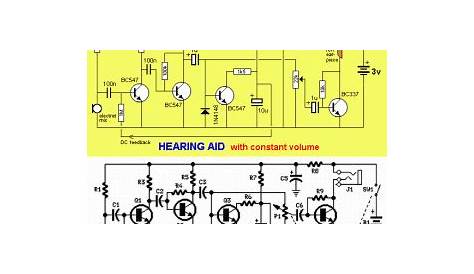 hearing aid circuit diagrams