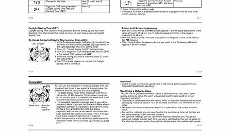 Operation guide 5229 | G-Shock GA-120 User Manual | Page 2 / 6