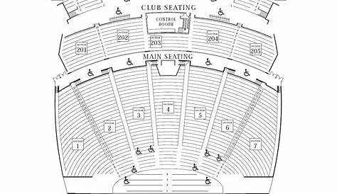 arizona federal theater seating chart