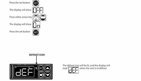 Vii. microprocessor control (continued) | Traulsen TU044HT User Manual