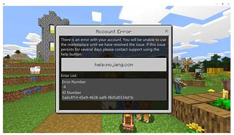 Account Error When Opening Minecraft: Windows 10 Edition - Microsoft