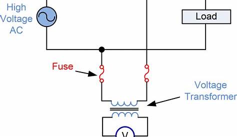 potential transformer three phase wiring diagram