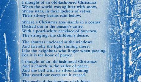 printable christmas poems