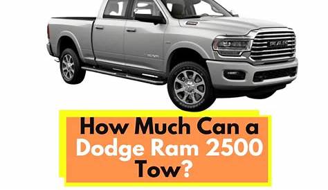 2021 dodge ram 2500 towing capacity