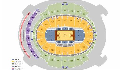 Madison Square Garden Seating Chart, Views and Reviews | New York Knicks