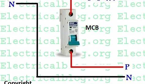 Single Pole MCB Connection Diagram | Wiring MCB Video Tutorial