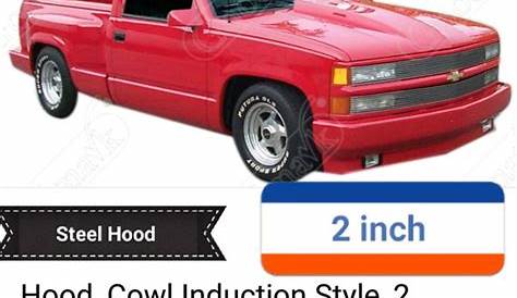 cowl hood for 96 chevy silverado