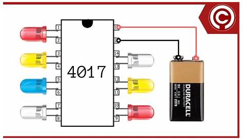 4017 ic circuit diagram