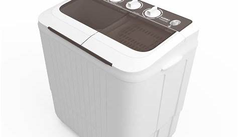KUPPET Portable Washing Machine, 17lbs Compact Twin Tub Wash&Spin Combo