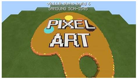 Программа Pixel Art Generator для Minecraft PE