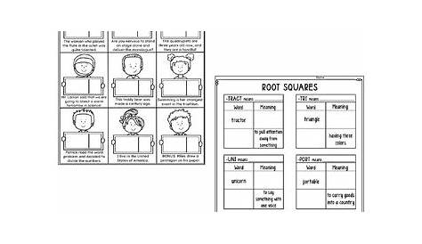 latin roots worksheets