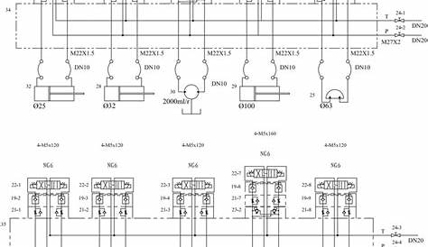 how to draw a hydraulic schematic
