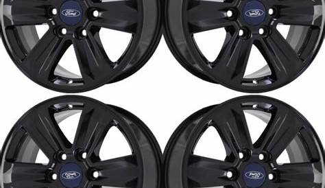Ford F-150 Gloss Black 17" OEM Wheel Set 2015 to 2020 | eBay