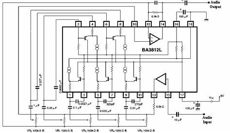 graphic equalizer circuit diagram