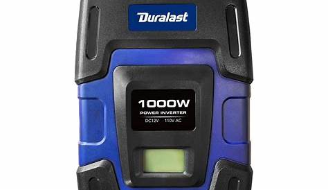 duralast inverter 1000 watt manual