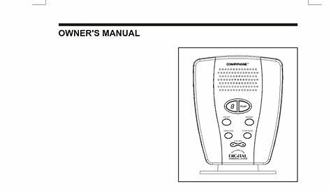 CONAIRPHONE TAD2018 ANSWERING MACHINE OWNER'S MANUAL | ManualsLib