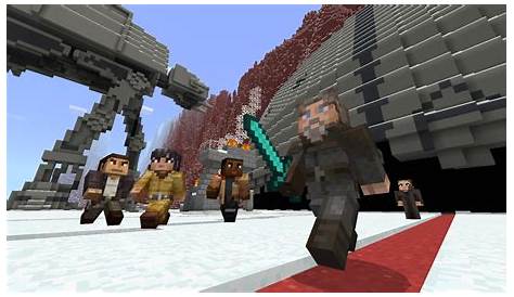 Minecraft’s Star Wars Sequel skin pack adds Rey, Finn, and Kylo Ren